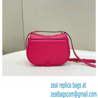 Fendi C Com Small bag in leather Fuchsia 2023 - Click Image to Close